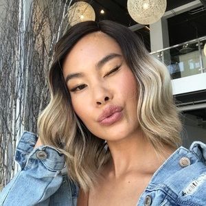 INH (Insert Name Here) Jules wig: short blonde waves with shadow root